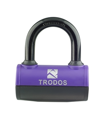 Замок навесной TRODOS ВМ-085 фиолетовый всепогодный(141717)